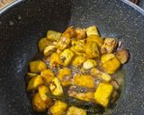 Foto langkah ke 3 dari resep Tumis tahu sosin sawi hijau ala fe.