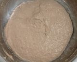 Foto langkah ke 1 dari resep Coffee Chocolate Sourdough Bread 90%.