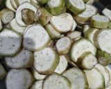 कच्चे केले की सब्जी (Kache kele ki sabzi recipe in Hindi) रेसिपी चरण 1 फोटो