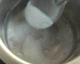 A picture of step 5 of Rose Pudding Without Gelatin / Agar Agar.