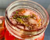 A picture of step 4 of Rooh Afza Mojito.