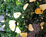 Foto del paso 6 de la receta: Bacalao Skrey con espinacas y muselina de ajo 💖💖💖💖
