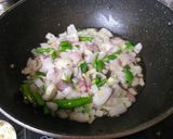 A picture of step 1 of Bombay Chutney or Pitla.