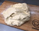 Vajas leveles tészta (tojásmentes) recept fázis 2 fotója