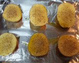 Foto del paso 2 de la receta: Patatas al horno con mozzarella y jamón serrano 