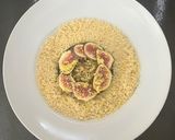 A picture of step 3 of Ouzo marinated figs with chickpeas and couscous.