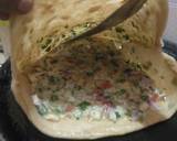 Egg cheese stuffed paratha recipe step 4 photo