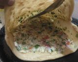 A picture of step 4 of Egg cheese stuffed paratha.