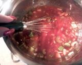 A picture of step 3 of Juicee's Bbq'd spareribs from the crock pot.