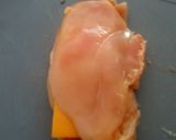 Une image de l'étape 3 de Cordon rouge au poulet.