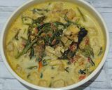 Foto langkah ke 4 dari resep Sayur Bobor Kangkung Tahu.