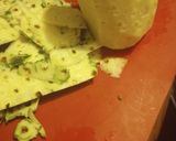 A picture of step 1 of Pineapple leftover Roasted Pork.