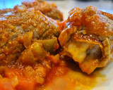 Foto del paso 7 de la receta: Rollitos de ternera, bacon y queso emmental en salsa