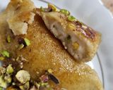 صورة لخطوة 7 من وصفة قطايف الشوفان بالقشطة 😋