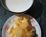A picture of step 1 of Kharbuja ki smoothie.
