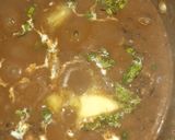A picture of step 3 of Dal makhni.
