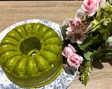 Foto langkah ke 6 dari resep Bolu matcha strawberry Chesse.