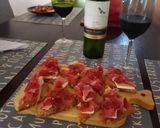 Foto del paso 1 de la receta: Tartines de Jamón Serrano