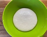 A picture of step 5 of Sourdough pizza.