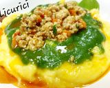 Pas rețetă Mămăliga cu carne tocată și pesto de mangold 3 fotografie