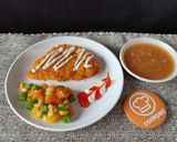 Foto langkah ke 7 dari resep Chicken Katsu Brown Sauce.
