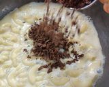 A picture of step 4 of Chocolaty pasta.