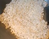 A picture of step 4 of Sabudana Halwa.
