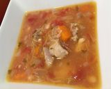 A picture of step 10 of Tuscan Chicken Soup.