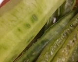 A picture of step 1 of Ridg Gourd Peels Chutney It is rich in fibers vits minerals.