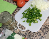 Foto del paso 1 de la receta: Cintas nido de espinacas con atún