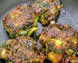 A picture of step 4 of Green Peas + Potato + Palak(Spinach) Cutlets.