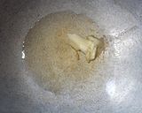 A picture of step 1 of Soupy noodles.