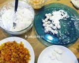 Hình bước làm 1 của món Chè Thạch Lá Dứa Trân Châu Nho Vừng 🍹