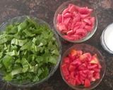 A picture of step 11 of Peri Peri French Fries Spinach Soup.