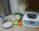 Foto langkah ke 1 dari resep Roti sobek lembut tanpa telur.