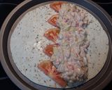 Foto del paso 4 de la receta Wraps de gambas y piña