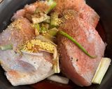 A picture of step 1 of Vietnamese Sweet and Sour Red Snapper Soup (Canh Chua Cá Hồng).
