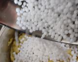 A picture of step 1 of Sabudana appam.