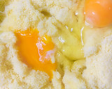 Foto del paso 2 de la receta: ÑOQUIS DE SÉMOLA A LA ROMANA (con salsa rosa de salsa blanca y fileto)👏🤩🧑🏻‍🍳😋🥰👏