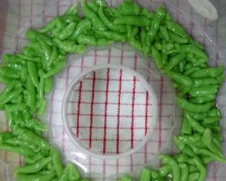 Puding CENDOL LUMUT - Step 1