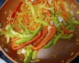 Foto del paso 4 de la receta: ~Pasta de colores con pollo y verduras~