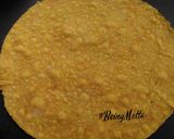 A picture of step 2 of Dal dhokli.