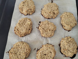 Galletitas de avena y banana