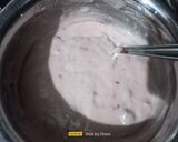 A picture of step 5 of Eggless Strawberry Cupcakes.