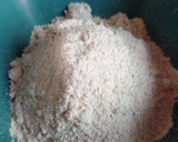 Foto del paso 1 de la receta: Mini pan dulce de algarroba del Ministerio (ver. individual)