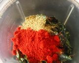 A picture of step 2 of Curry Leaves Rice.