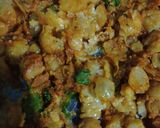 स्टफ्ड छोला मसाला पराठा (stuffed chole masala paratha recipe in Hindi) रेसिपी चरण 3 फोटो
