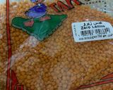 صورة لخطوة 1 من وصفة المعدوس (أرز وعدس أحمر) مع سمك مقلي