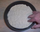 Φωτογραφία βήματος 10 της συνταγής Ζύμη για pizza. Μείγμα που φουσκώνει στο ψυγείο
