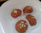 صورة لخطوة 6 من وصفة حلوى البنيون بدون طهي Gâteau Bniwen sans cuisson